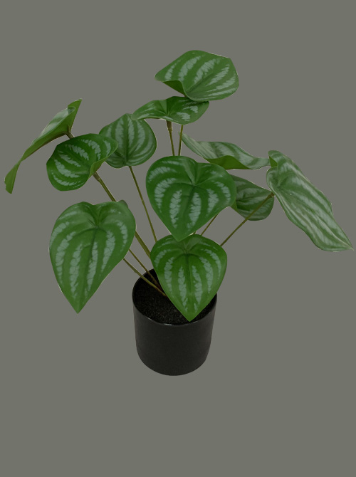 artificial green plant with pot green leaves green plant for home decoration green plant for office buliding decoration