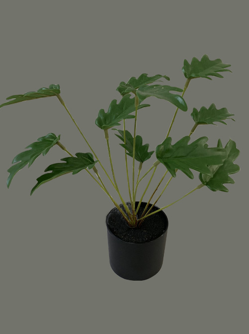artificial green plant with pot green leaves green plant for home decoration green plant for office buliding decoration