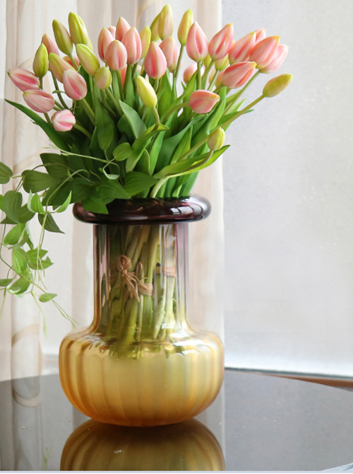 tulip flower arrangements artificial tulip floral tulip bundle