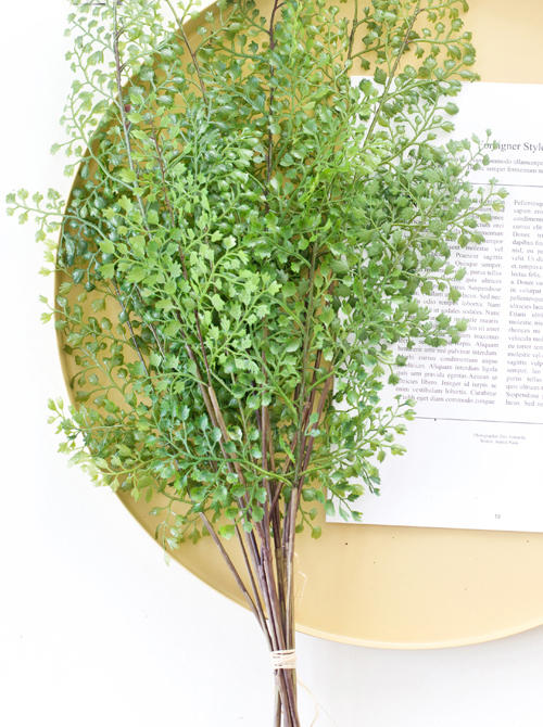 wholesale faux fern leaf,fake fern leaf, wholesale plastic fern leaf for home decor