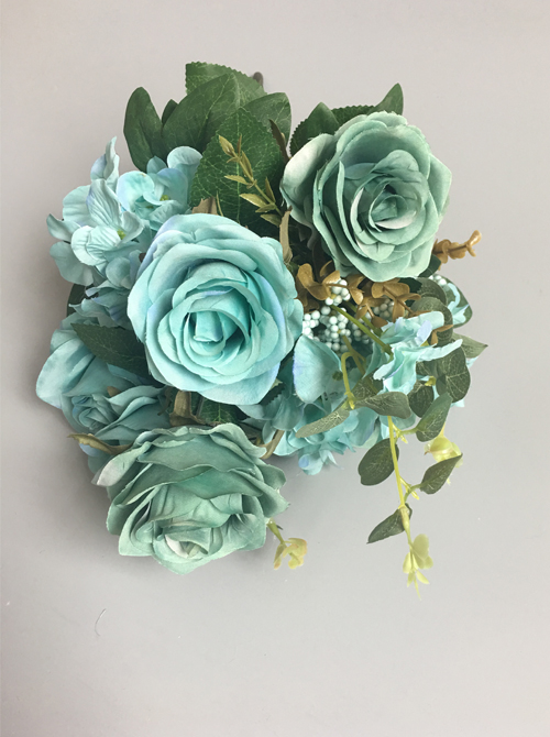 wholesale wedding rose bush,silk wedding bridal bouquets,artificial wedding flowers,artificial wedding flower decorations