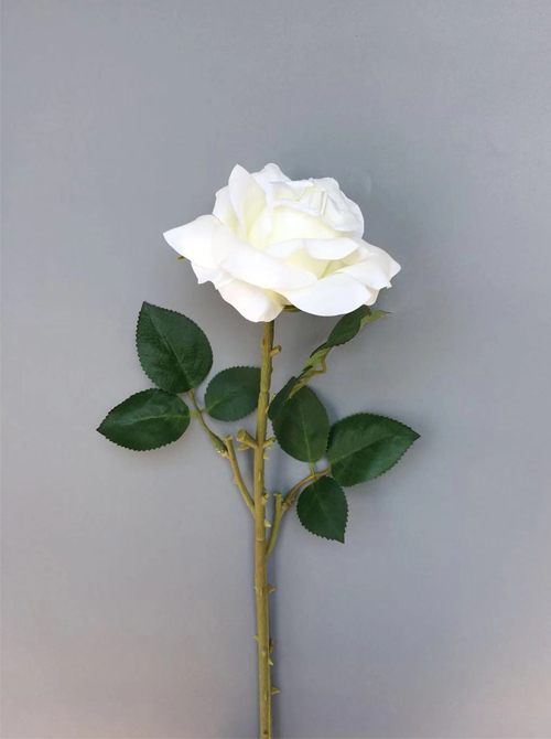 wedding rose bouquets,wedding silk rose stem,fake rose stem,white rose for wedding decoration,artificial white rose for wedding decoration,white rose bundle,