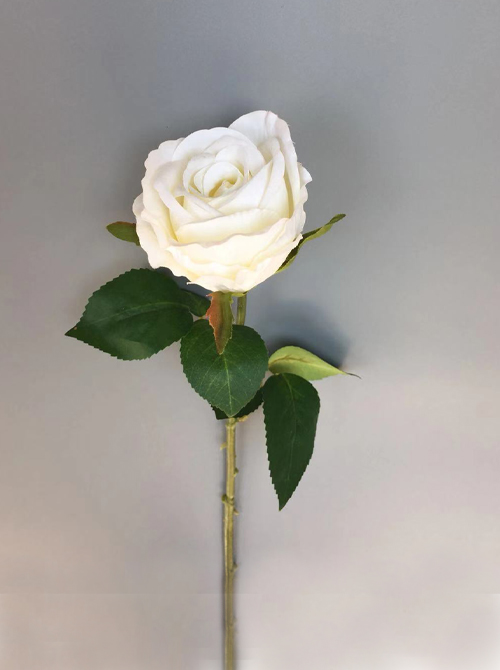 wedding rose bouquets,wedding silk rose stem,fake rose stem,white rose for wedding decoration,artificial white rose for wedding decoration,white rose bundle,